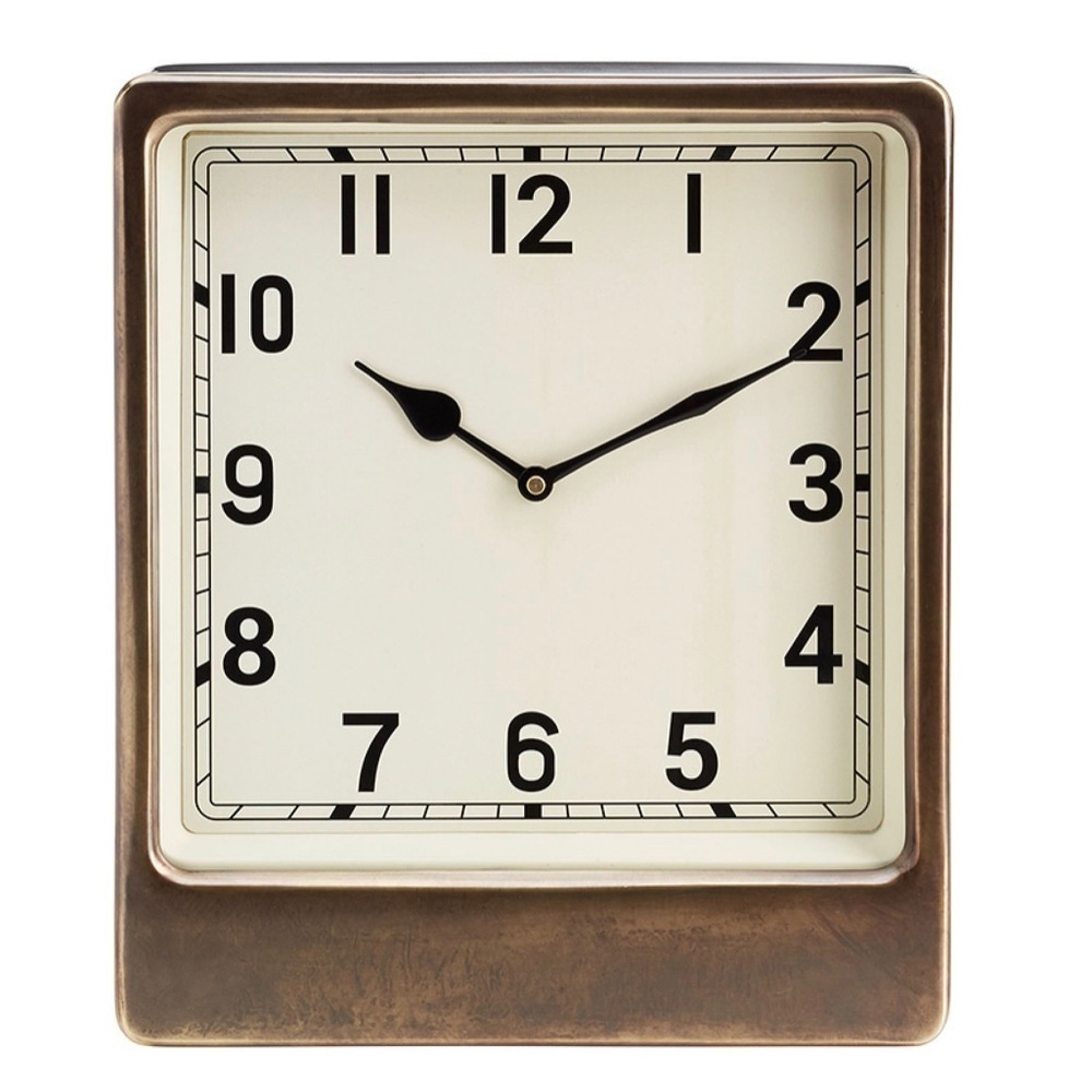 Large Table Clock by Pottery Barn Anton  - NEW - Stylish Home / Office